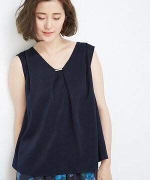 ROPE' PICNIC ゴールドパーツ付ブラウス