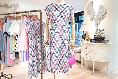 Chesty Colorful Check Onepiece