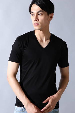 HIGH STREET シルフィースムース断ち切りロールカットソー