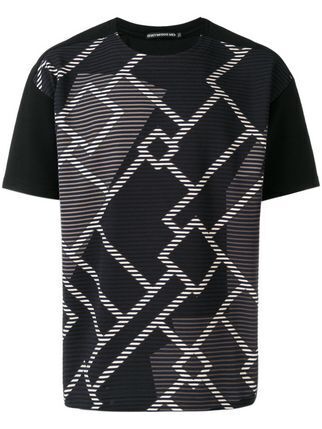 ISSEY MIYAKE MEN printed shortsleeved T-shirt