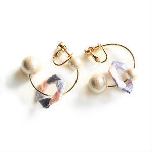 patterie HEXAGON HOOP PIERCE/EARRING