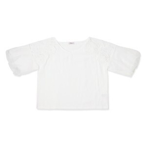 flower lighting lace top ～ﾗｲﾃｨﾝｸﾞﾚｰｽﾄｯﾌﾟ