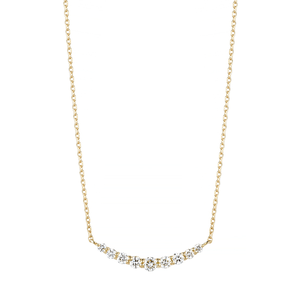 festaria bijou SOPHIA K18 イエローゴールド ダイヤモンド ネックレス Diamante PLUS