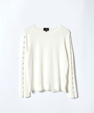 LANVIN スリーブビーズニット