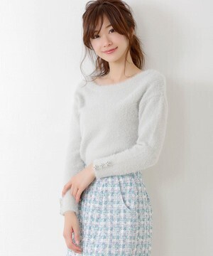 MISCH MASCH 2WAYシャギーニット