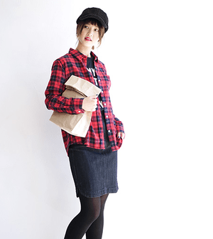 e-zakkamania stores フランネルファブリック シャツ