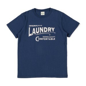Laundry チェーン刺繍ロゴTシャツ