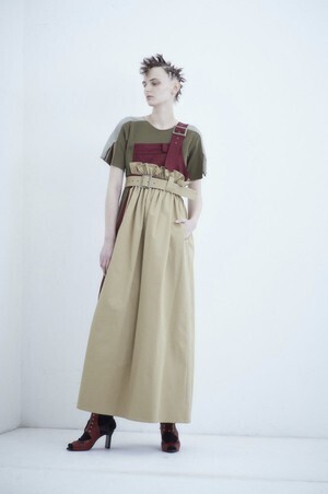 SHIROMA SHIROMA 18-19A/W CHURCH trench half epron belt