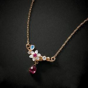 TAKE-UP TAKE-UP ONLINE SHOP/テイクアップ公式オンラインショップ / 【CINEMA】K10ロードライトガーネット ラブロマンスネックレス
