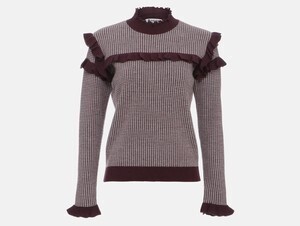 Aquascutum フリルニット