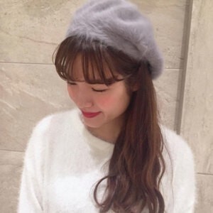 flower angora beret 〜アンゴラベレー