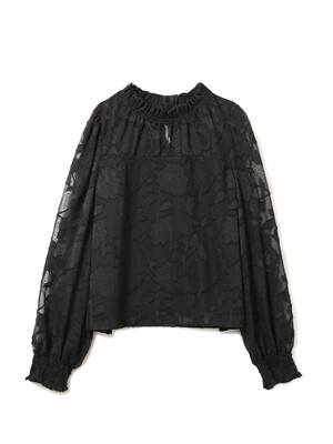 frunco ハイネックシアーブラウス