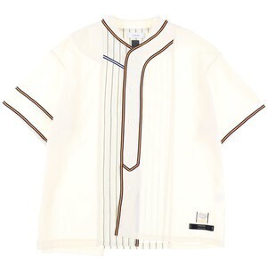 FACETASM MIX BASEBALL SHIRT / WH