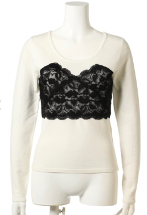 rienda レースビスチェニットTOP