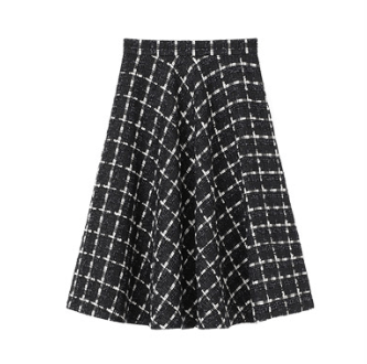 Aveniretoile ORIGINAL TWEED A LINE FLARE SKIRT