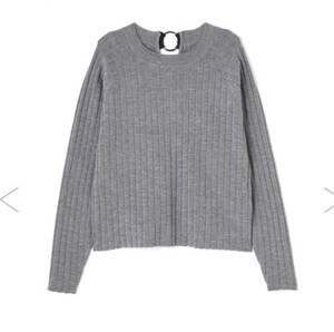 ADORE ウェルトスティッチニットプルオーバー