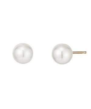 TAKE-UP プラスチックパールワンポイントピアス［8mm］(YG)(002057396) | テイクアップ(TAKE-UP) - MAGASEEK