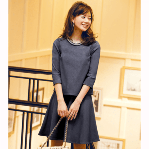 RUIRUE BOUTIQUE RUIRUE BOUTIQUE/【U300】/繊細な女らしさが背中でモードに語るバックリボンセットアップスーツ