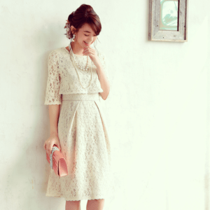 RUIRUE BOUTIQUE RUIRUE BOUTIQUE/【U436】/ロマンティックフラワーレースセットアップ
