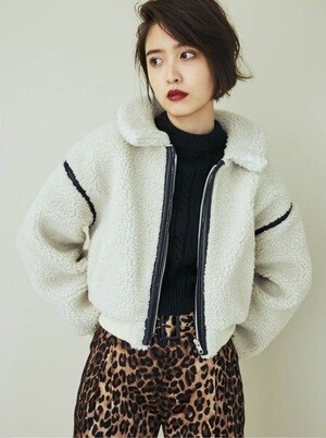GYDA ボアパイピングジャケット