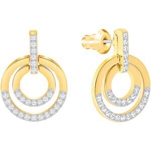 SWAROVSKI CIRCLE ピアス