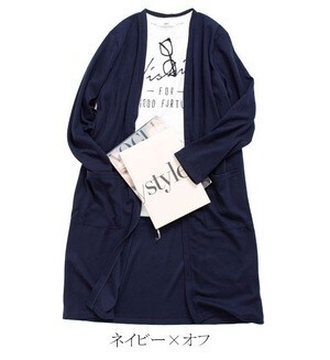 GOLDJAPAN カットソー＆ロングカーデアンサンブル
