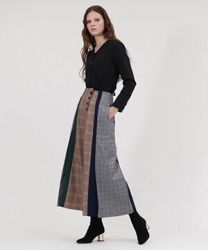 RACEA ミックスパーツワイドパンツ | &ON JIONE STORE 公式オンラインストア