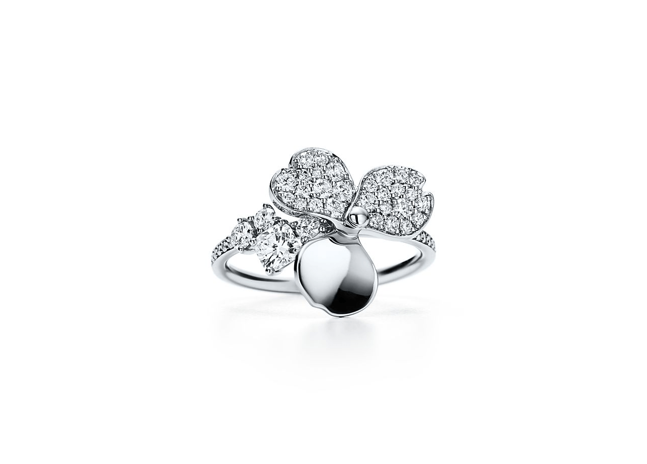 TIFFANY & Co. ダイヤモンド フラワー リング
