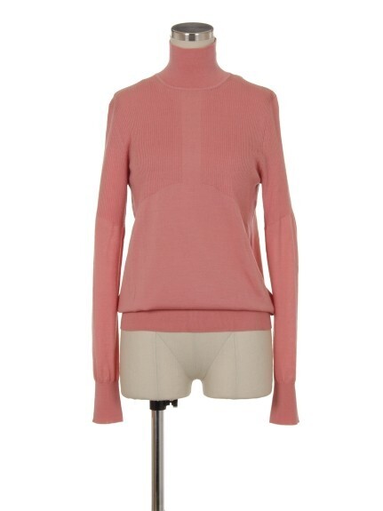 CYCLAS WORSTED WOL MOCK NECK P/O
