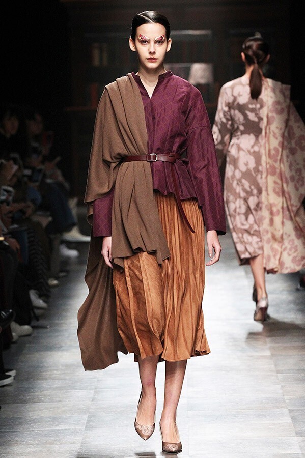 Hanae Mori manuscrit 18AW スカート
