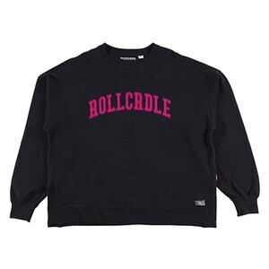 ROLLING CRADLE ROLLCRDLE BIG SWEAT / Black