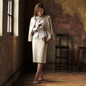 RUIRUE BOUTIQUE RUIRUE BOUTIQUE/【SU690】/レースブラウスセットアップスーツ