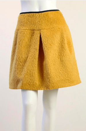 trois タック入スカート