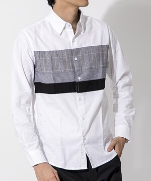 J.FERRY チェックスイッチシャツ