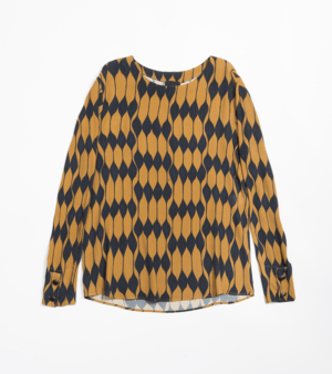 ALYSI VISCO NET BLOUSE
