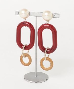 ACCOMMODE アクリルモードピアス
