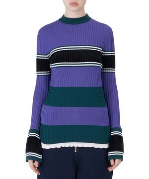 AKANE UTSUNOMIYA MULTI BORDER KNIT