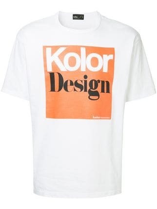 kolor プリント Tシャツ
