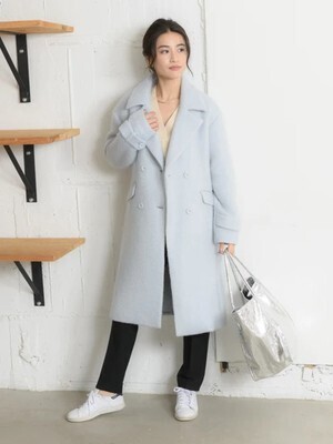 TONAL モヘヤシープチェスターコート