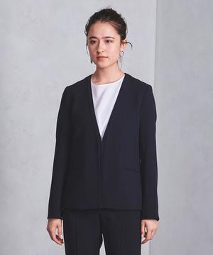 UNITED ARROWS UBCB TA/P パイピング Vノーカラージャケット