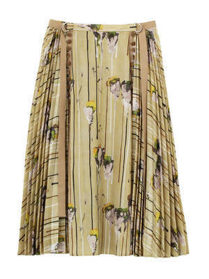 ELENDEEK mlr/KIELYR pleats skirt