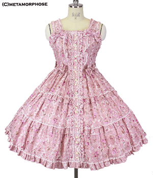 metamorphose Antique Roseティアードジャンパースカート