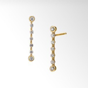 STAR JEWELRY DIAMOND PIERCED EARRINGS