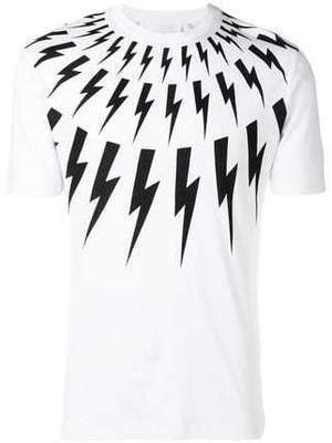 NEIL BARRETT Lightning Bolt Tシャツ