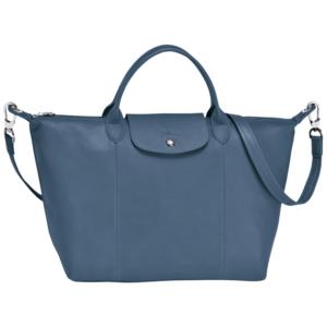 LONGCHAMP ル プリアージュ キュイール ハンドバッグ M