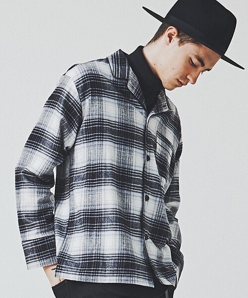 CHORD NUMBER EIGHT CHECK PAJAMA SHIRT