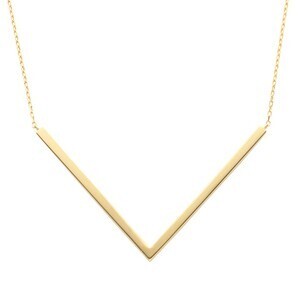 L.A.H. Vendome Aoyama FORM V字バーネックレス