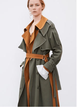 ADEAM DOUBLE TRENCH CORT