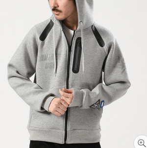 AVIREX L/S HOODED SWEAT PARKA