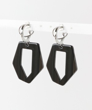 SMELLY ヘンケイロッカクマーブルパーツピアス